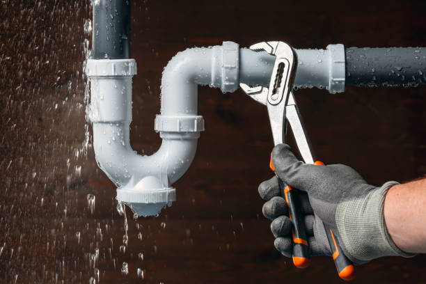 Professional Burst Pipe Repair technician working in Foley, MN